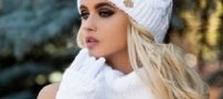 شیک ترین مدل شال و کلاه بافتنی