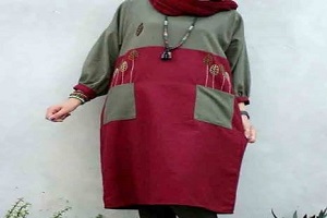 جدیدترین مدل مانتو پاییزه جلو بسته