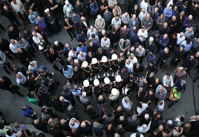 پروین، عابدزاده، دادکان و... در مراسم تشییع پیکر جعفر کاشانی