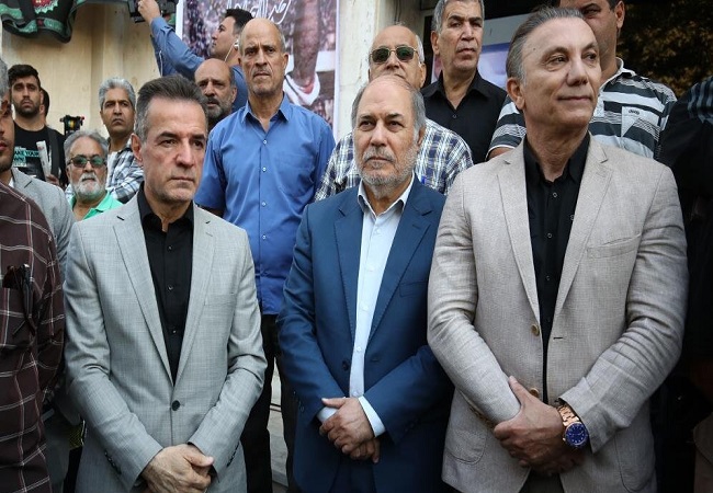 پروین، عابدزاده، دادکان و... در مراسم تشییع پیکر جعفر کاشانی