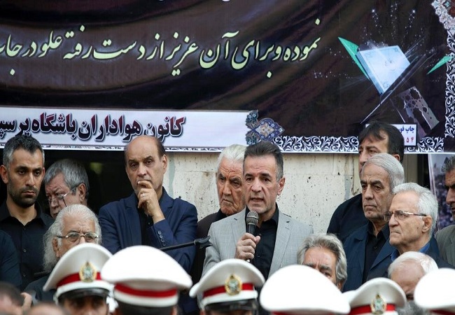 پروین، عابدزاده، دادکان و... در مراسم تشییع پیکر جعفر کاشانی