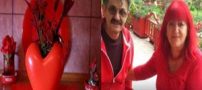 علاقه این خانم به رنگ قرمز و شهرت جهانی اش (عکس)