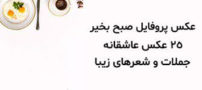 مجموعه ای از عکس های زیبای صبح بخیر