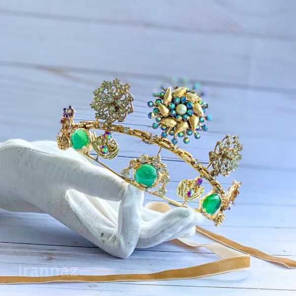 50 عکس از مدل تاج عروس جدید ویژه سال 2020 - 99 50 عکس از مدل تاج عروس جدید ویژه سال 2020 - 99