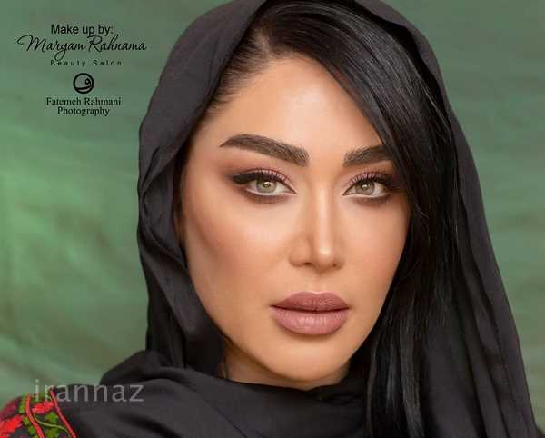 عکس سارا منجزی به عنوان مدل آرایشی عکس سارا منجزی به عنوان مدل آرایشی