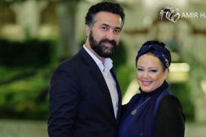 عکس بهاره رهنما و همسرش در ولنتاین