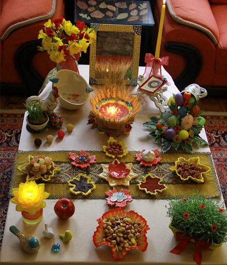 گلچین مدلهای چیدمان میز هفت سین