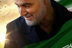جشن تولد دختر قاسم سلیمانی برای پدرش ( عکس )