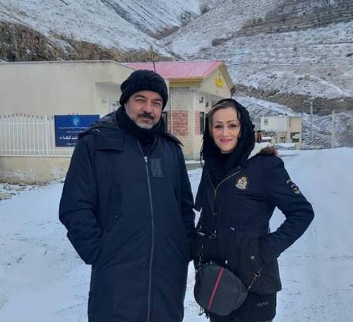 بیوگرافی و عکس سعید آقا خانی و همسرش