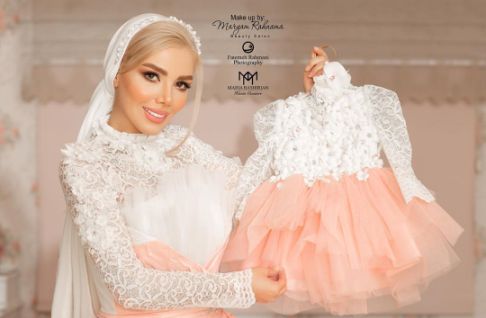 عکس های مدلینگ آرزو غفوریان همسر مهران غفوریان