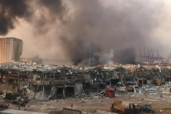 جزئیات و فیلم و عکسهای انفجار بیروت لبنان (فیلم و آمار )
