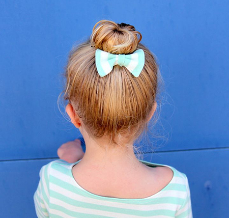 جدیدترین روشهای شینیون باز و مدلهای زیبای بستن موی دختر بچه ها