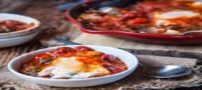طرز تهیه غذای ارزان و آسان شکشوکه (عکس)