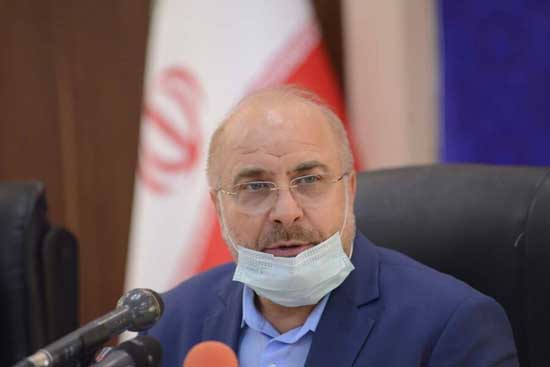 قالیباف رئیس مجلس ایران کرونا گرفت