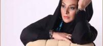 ظاهر تکیده و غمگین نسرین مقانلو در عزای پدرش (عکس)