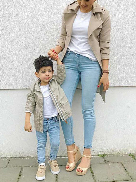 مدل های شیک لباس ست مادر پسری