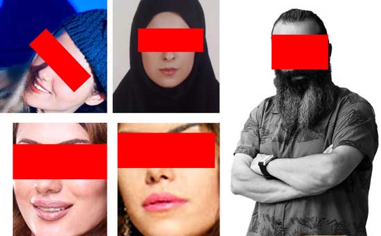 آزادی خانم بازیگر و 5 مدلینگ مشهور از زندان با عفو رهبری ( عکس )