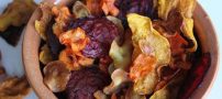 آموزش و طرز درست کردن چیپس سبزیجات در خانه