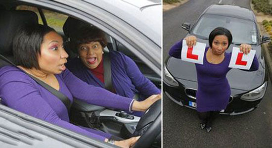 این زن 250 بار در آزمون رانندگی مردود شد+عکس