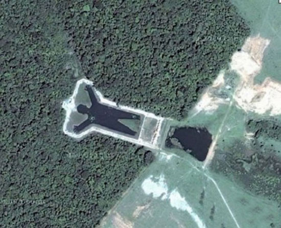 عجیب و غریب ترین مکان هایی که گوگل مپ ماهواره ای کشف کرده