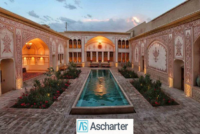 خانه عباسیان کاشان ، دیدنیهای شهر کاشان خانه عباسیان کاشان ، دیدنیهای شهر کاشان