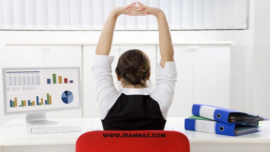 روش های آسان برای کاهش وزن و لاغری در محل کار
