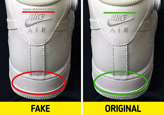 کتانی نایک - Nike - تشخیص اورجینال از فیک