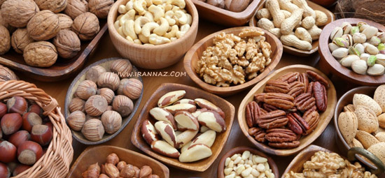 آجیل و مغزها ، خوراکی مفید برای داشتن عمر طولانی