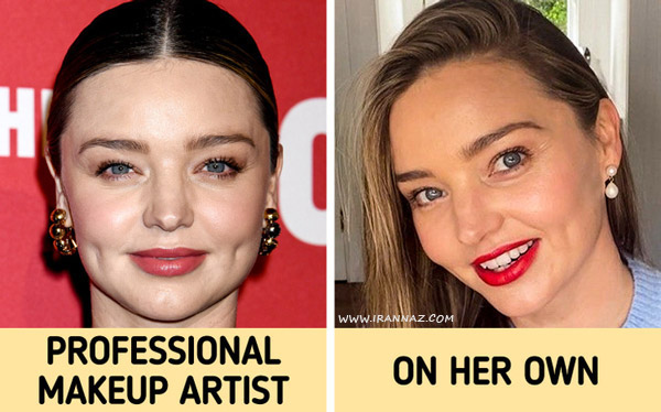 میراندا کر - Miranda Kerr ، زیباترین زنان بازیگر و سلبریتی که خود را آرایش میکنند