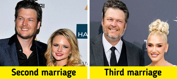 بلیک شلتون - Blake Shelton ، سلبریتی هایی که ازدواج مجدد داشتند