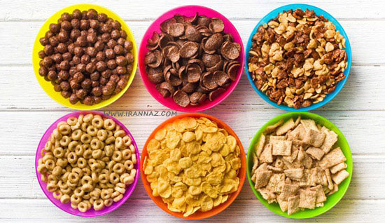 غلات صبحانه ، لاغری و تناسب اندام با حذف پنج ماده غذایی از رژیم غذایی