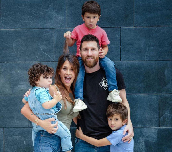 عشق بین آنها باعث شد از بیشتر موانع عبور کنند ، خانواده لیونل مسی - Lionel Messi و همسرش آنتونلا روکوزو - Antonela Roccuzzo