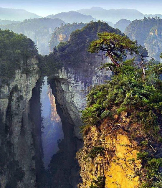 طبیعت کشور چین ، پارک ملی ژانگ جیاجی