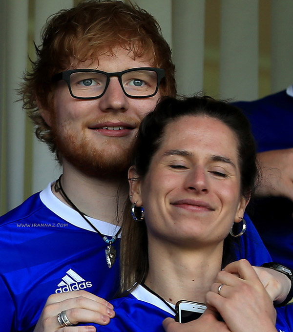 اد شیرن - Ed Sheeran و همسرش چری