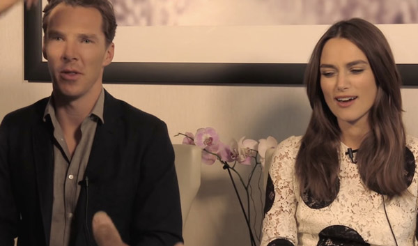 کیرا نایتلی - Keira Knightley و بندیکت کامبربچ - Benedict Cumberbatch