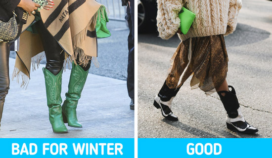 چکمه های چرمی ، راهنمای انتخاب مدل کفش مناسب زمستان