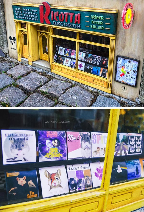 محصولات موسیقی برای موش ها در شهر لوند سوئیس