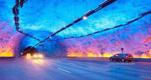 عکس تونل لردال طولانی ترین تونل جاده ای جهان ، عکس های عجیب که با دیدن آنها شگفت زده میشوید!