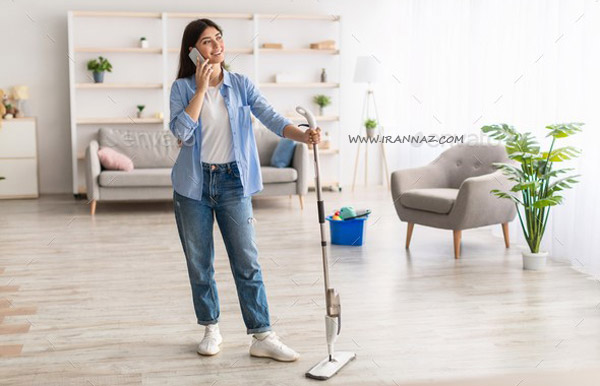 با یک دوست صحبت کنید ، چطور خانه تکانی را به یک کار شاد و مفرح تبدیل کنیم؟