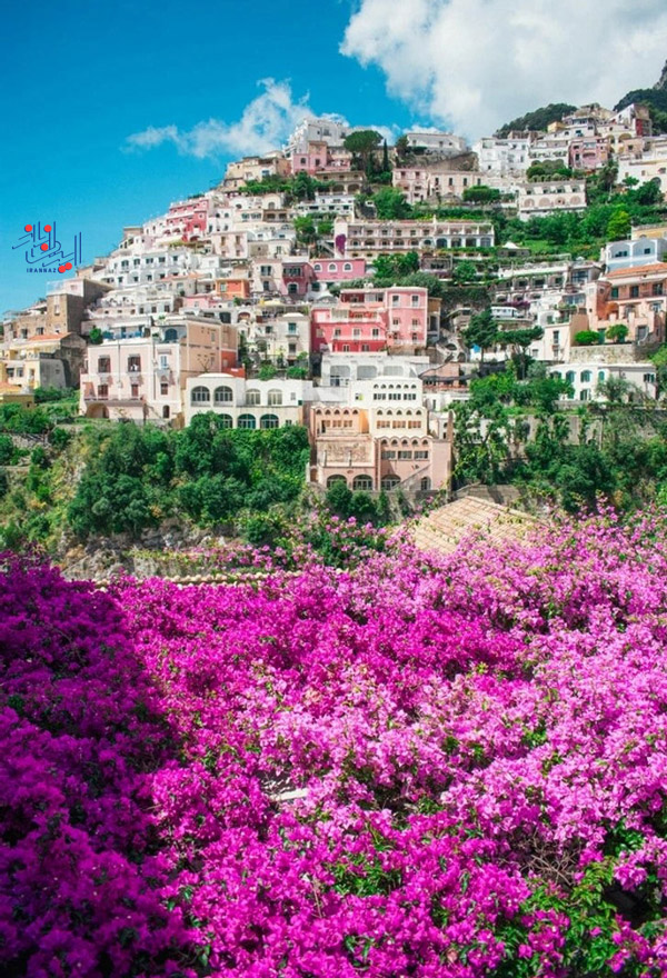 شهر زیبای امالفی در ایتالیا ، عکس های زیبا از فصل بهار در نقاط مختلف دنیا