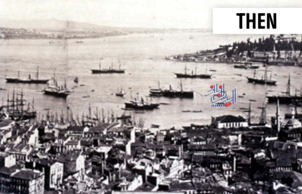 برج گالاتا استانبول ترکیه در دهه 1870