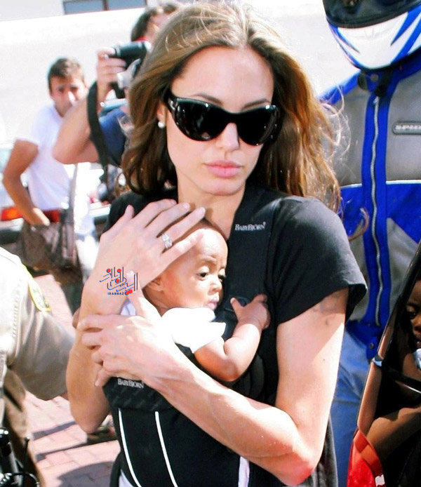 آنجلینا جولی - Angelina Jolie با دخترش زهرا - Zahara Marley Jolie-Pitt