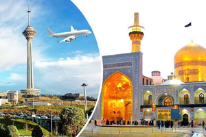 مدت زمان پرواز تهران مشهد چقدر است؟