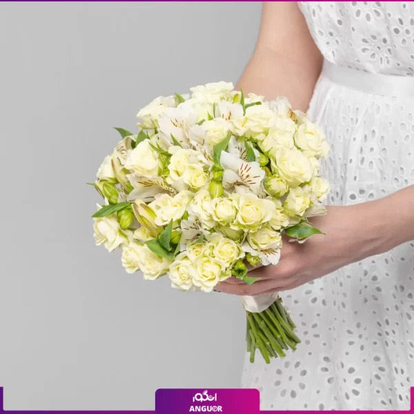 دسته گل تک رنگ ، گل آلستر؛ دسته گل همیشگی تمام فصل ها