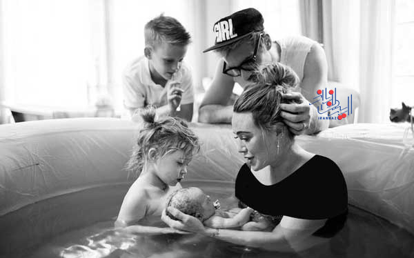 زایمان هیلاری داف در خانه ، زایمان در آب ، تصمیم عجیب هیلاری داف - Hilary Duff برای تولد فرزندش