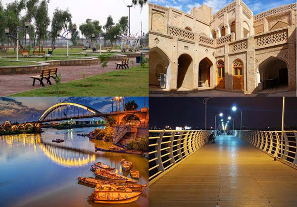 تنوع جاذبه‌های اهواز و شهرهای دیگر خوزستان