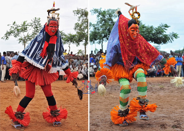 Zaouli dance - زائولی رقص سنتی مردم گورو - Guro در ساحل عاج غرب آفریقا ، عکس های دیدنی از غیرممکن ترین رقص جهان