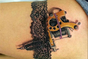 عکس های تتوهای عجیب در قسمت های نامتعارف بدن