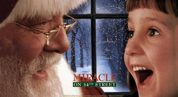 فیلم "معجزه در خیابان سی و چهارم" - Miracle on 34th Street محصول سال 1947 و 1994