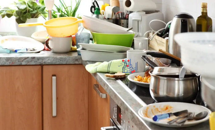 به محض کثیف شدن آشپزخانه، تمیز کنید ، چگونه می توانیم همیشه آشپزخانه مرتبی داشته باشیم؟